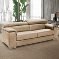 Woodara Victory Leatherette Sofa
