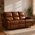 Woodara Bentley Leather Manual Recliner