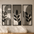 Woodara Modern Botanical Panels