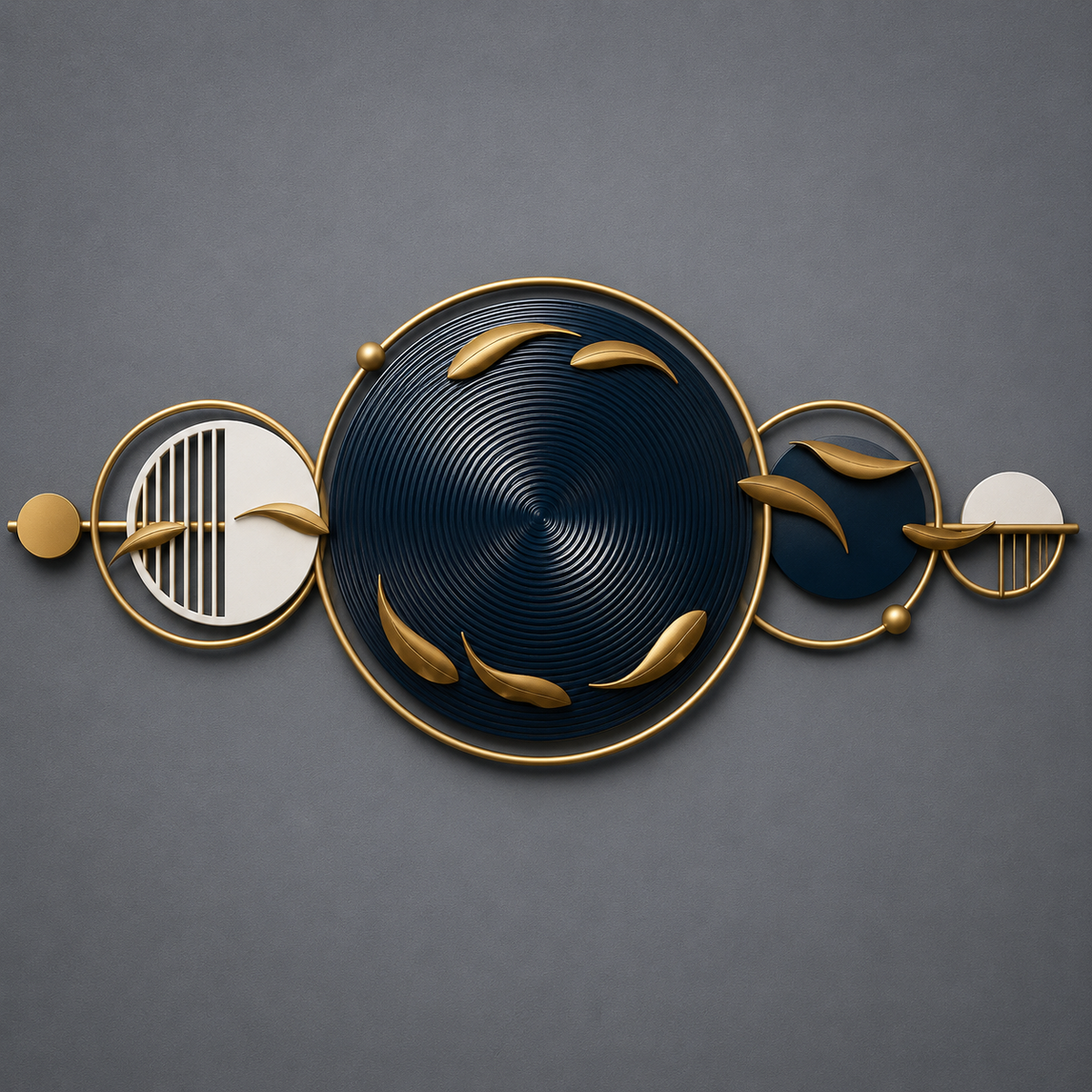 Woodara Abstract Orbit Wall Art