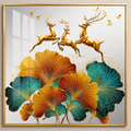 Woodara Deer Floral Wall Art