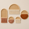 Woodara Boho Macrame Wall Set