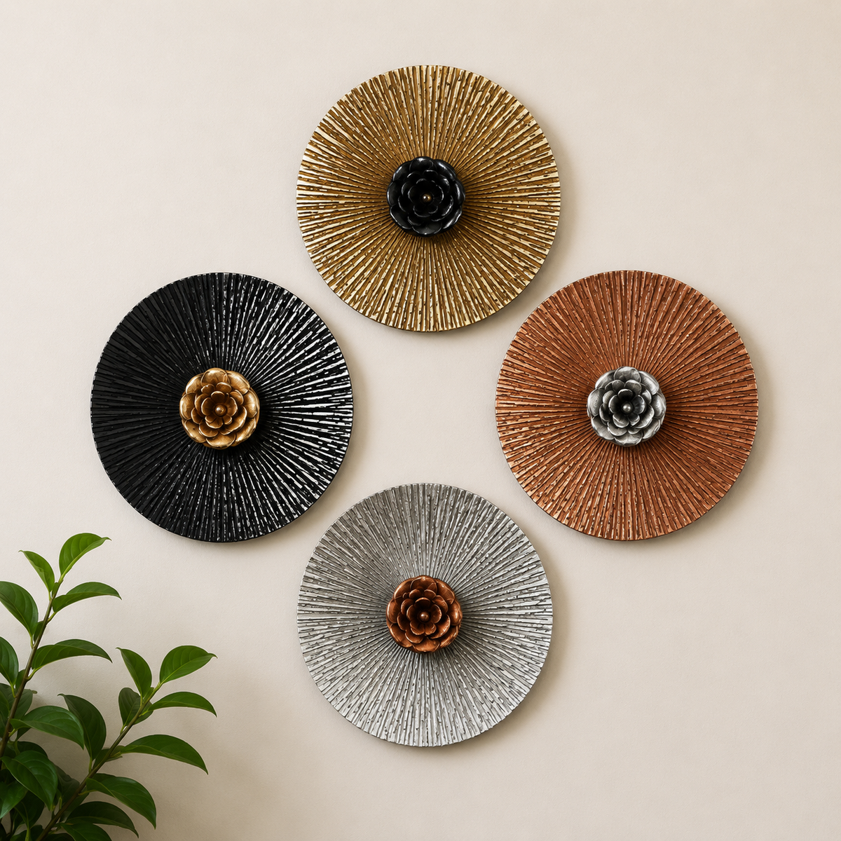 Woodara Abstract Floral Wall Art