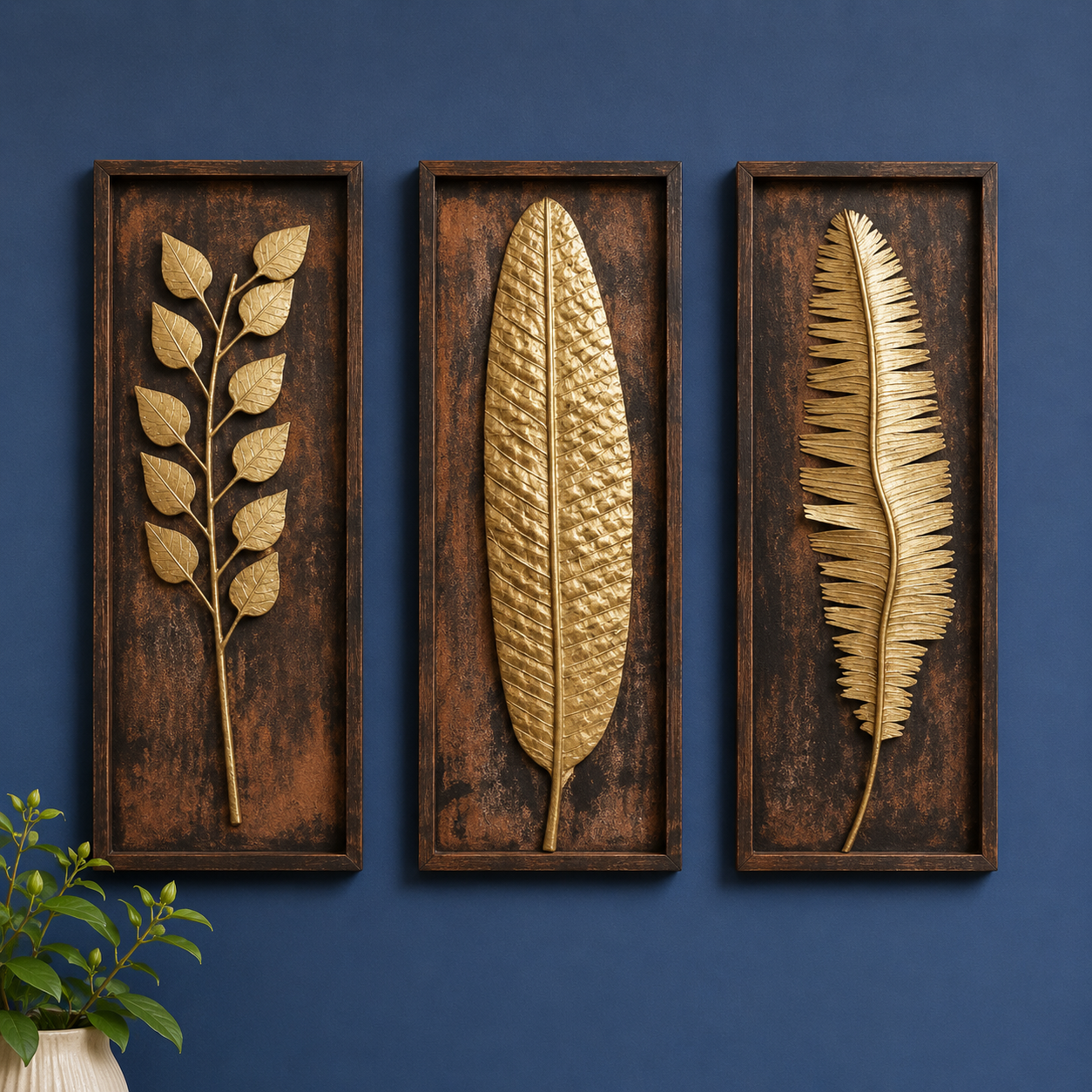 Rustic Leaf Panels