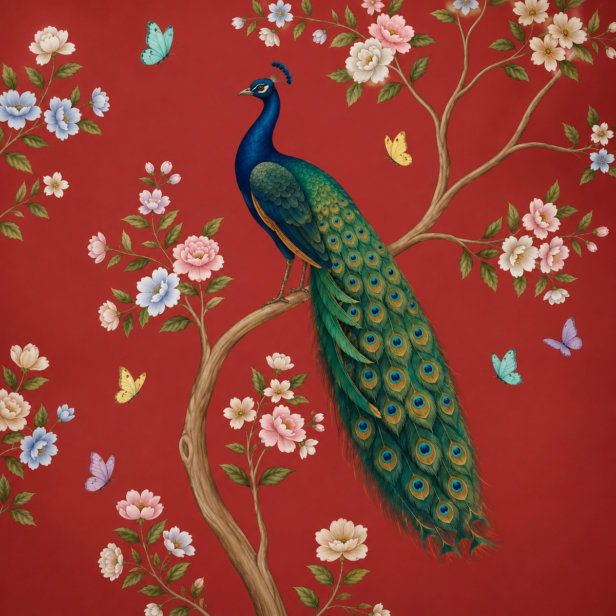 Peacock Canvas Art