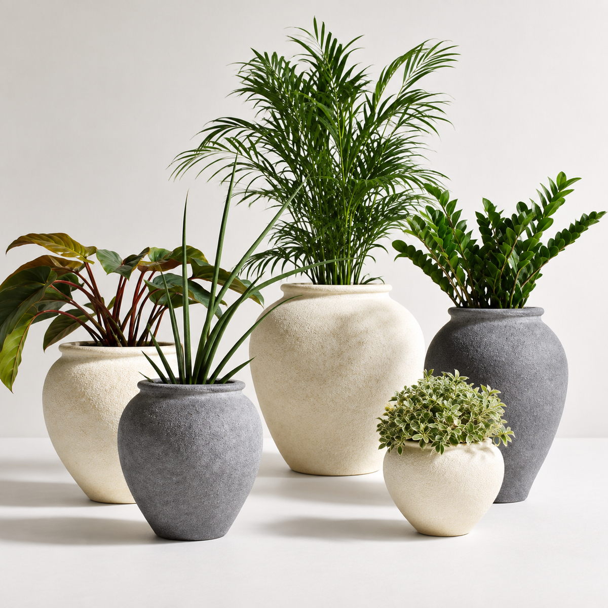 Woodara Luxury Indoor Planters