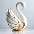 White Swan Woodara Decor