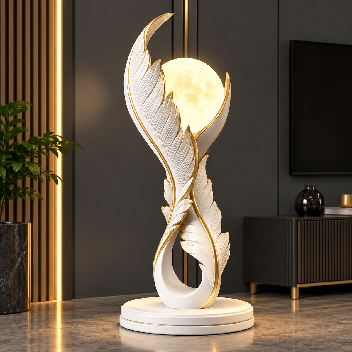 Feather light Woodara Decor