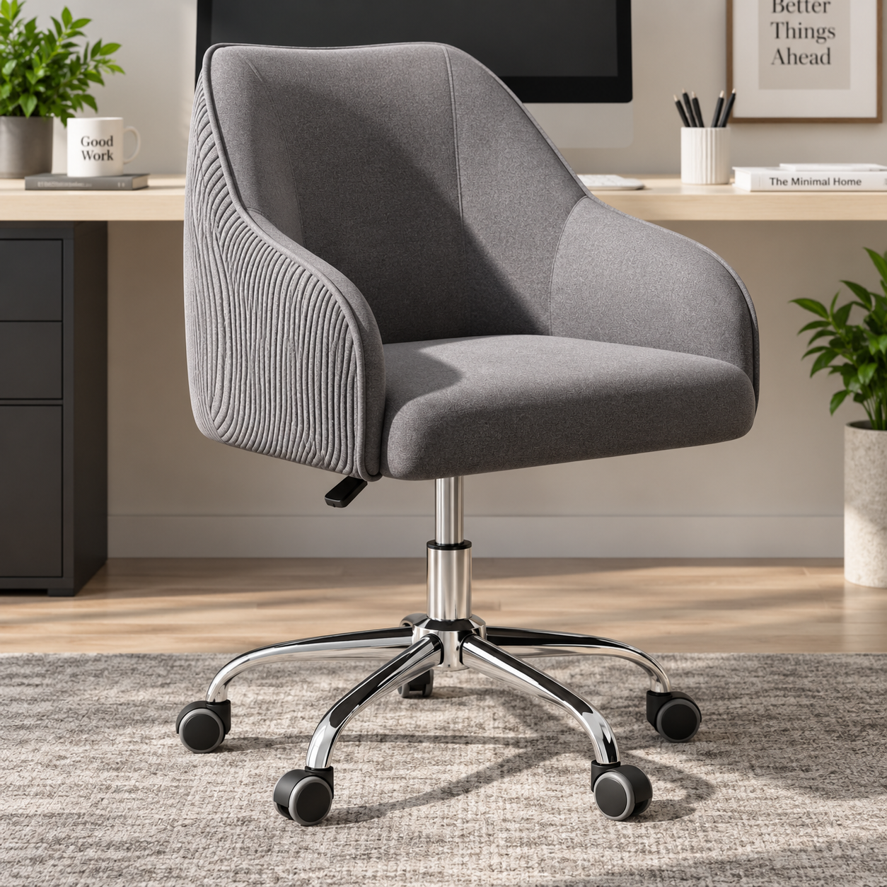 Woodara Castor Accent Chair II