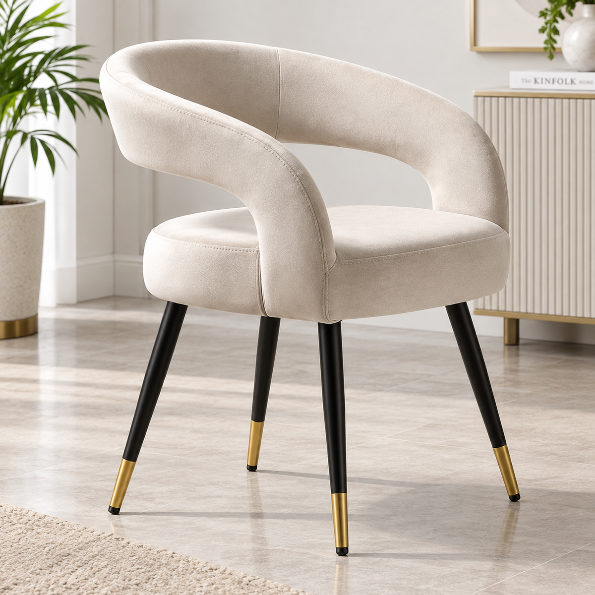 Woodara Neo Classic Accent Chair