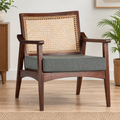 Woodara Elegant Accent Chair