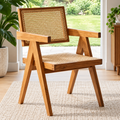 Woodara Wooden Accent Chair