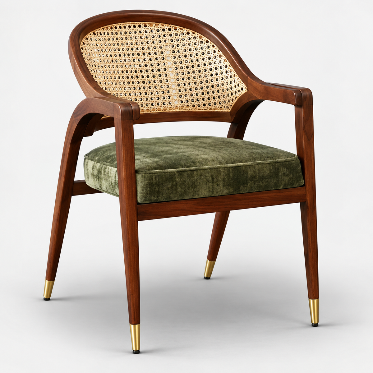 Woodara Stall Accent Chair