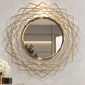Geometric Luxe Woodara Mirror