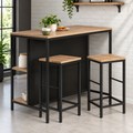Woodara Ensemble Bar Set - Configuration: 2 Seater
