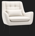 Woodara Tufted Accent Chair