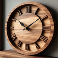 Woodara Roman Heritage Wall Clock