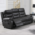 Woodara Geoland Leatherette Manual Recliner