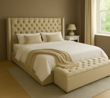 Woodara Royal Fabric Bed